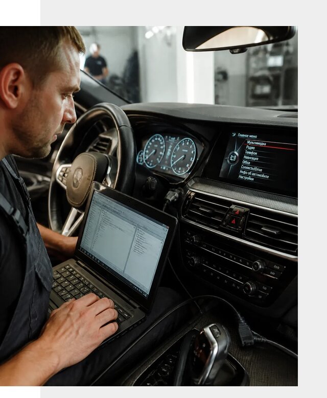 Русификация приборной панели BMW для авто в Кизилюрте от компании