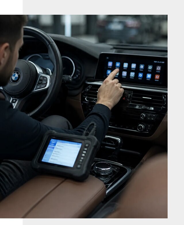 Установка приложений и мультимедиа сервисов BMW в Кизилюрте