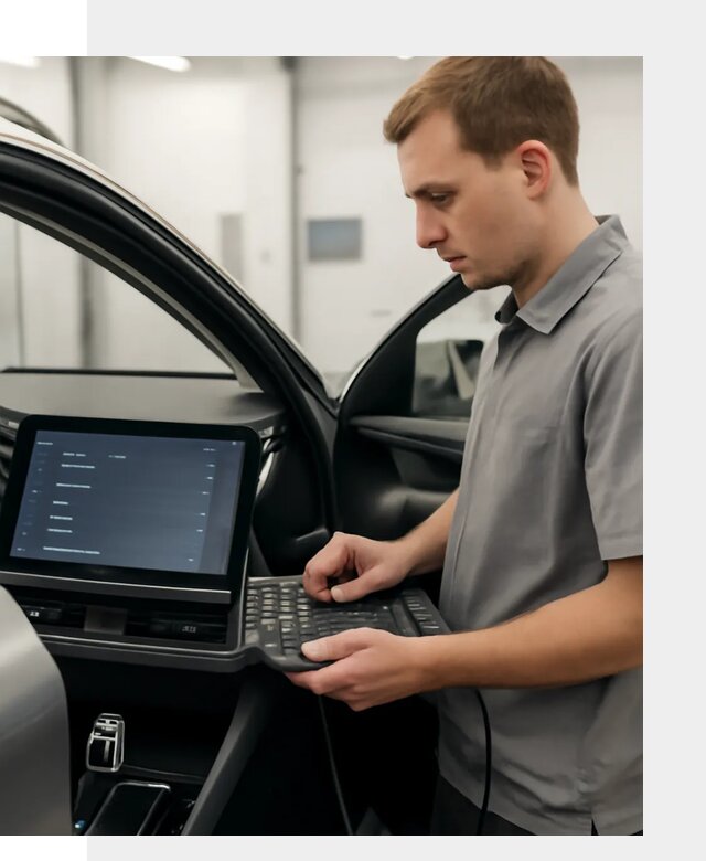 Русификация мультимедиа автомобилей Lynk Co в Кизилюрте