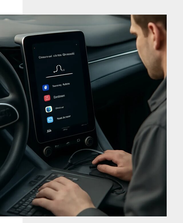 Установка приложений Lynk Co на автомобиль в Кизилюрте